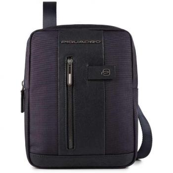Piquadro Blue Male Shoulder Bag Ss21