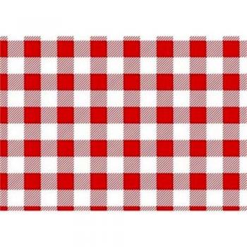 Greaseproof Paper Red Gingham Pattern, 310 mm x 380 mm