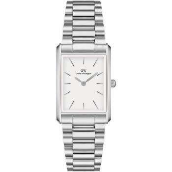 DW Reloj Elegante 3 Esfuerzos Plata 35x24 mm – Edición Limitada