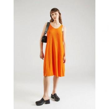 S.Oliver RED LABEL Knielange Plissee in Orange – 36
