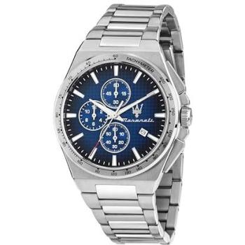 Reloj Maserati Velocità Slim 41mm Acero y Brillo
