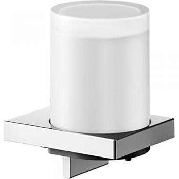 Distributeur de lotion Keuco Edition 90 Square chromé, 180ml