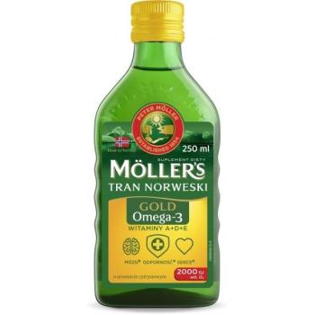 Moller’s Norwegian Cod Liver Oil with Lemon, 250 ml