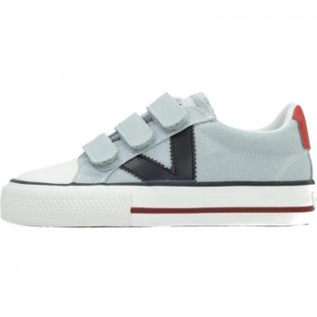 Victoria Kinderschoenen met Logotipo Grijs/Blauw