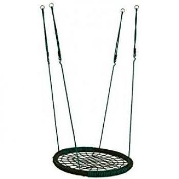 Balançoire Nid Ovale Enfant Vert