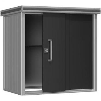 187 x 116 cm Anthracite Garden Shed