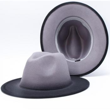 Sombrero Fedora Lujoso de Fieltro para Exteriores
