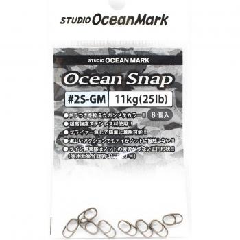 Studio Ocean Mark Lurina Heavy Duty Snap OS 2SGM 25lb 8 confezioni