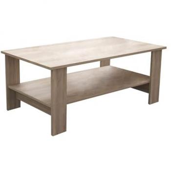 MilaniHome.it Tavolino da Salotto 100x55x41 cm Rovere Grigio
