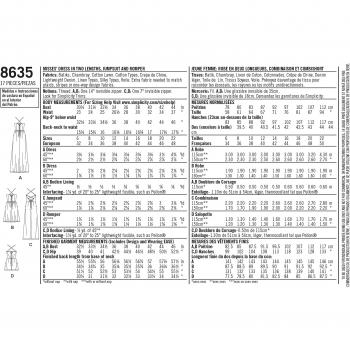 Simplicity Women's Casual Dress and Jumpsuit Pattern 8635