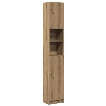 Gabinete de Baño Vidaxl – Roble Ingeniero 32”
