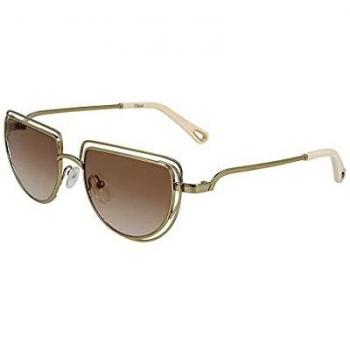 Chloé CE164S, Gafas de Sol Femeninas, Dorado/Degradado Marrón