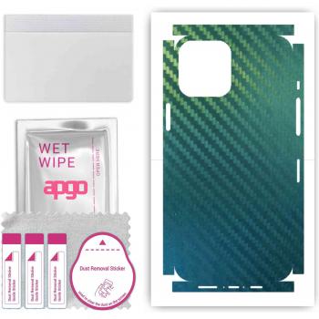 Sticker de protection intégrale en carbone pour Apple iPhone 12 Pro Max