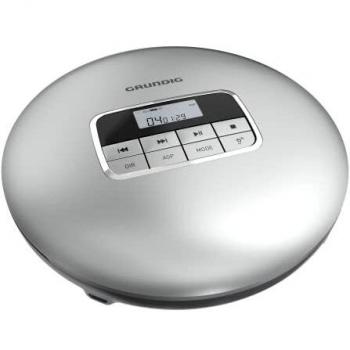 Grundig GCDP 8500, tragbarer CD-Player, Silber/Schwarz