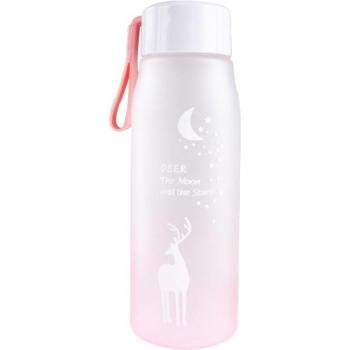 Elk Design Large Plastic Drinking Bottle