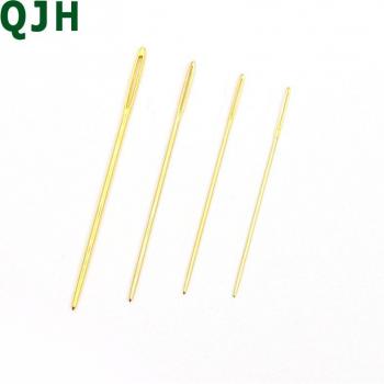 10pcs Golden Hand Embroidery Needles with Storage Bottle