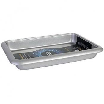 Bandeja Rectangular San Ignacio, Aluminio, 37 x 27 x 4.5 cm