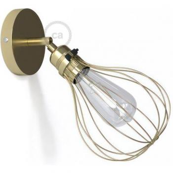 FocoFlex 90° – Lámpara metálica de pared