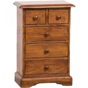 Solid Lime Wood Side Table – BISCOTTINI