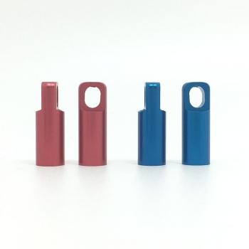 Aluminum Presta Valve Caps with Core Remover