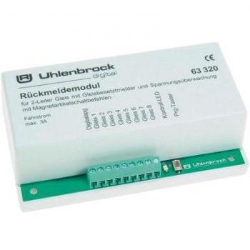 Zweiproduktgleis Rückmeldemodul Uhl­enbrock 63320 LocoNet