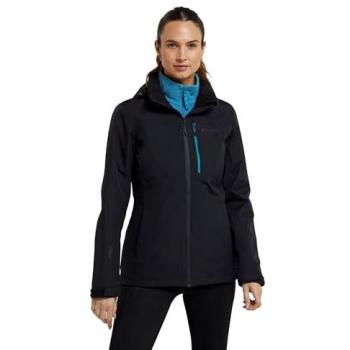 Rainforest II Extreme Women’s Waterproof Hoodie – Jet Black, Size 24