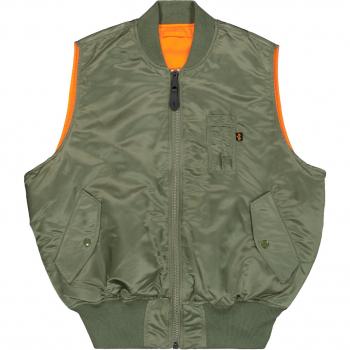 Verde Sage MA-1 Alpha vest uomo M