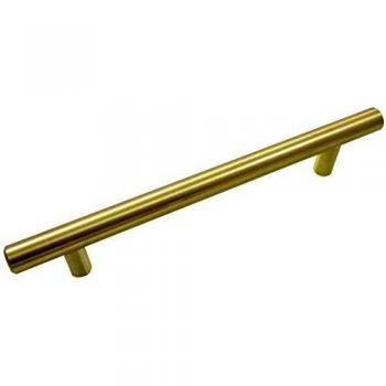 Satin Brass 178mm Melrose Door Handle – Laurey 87304