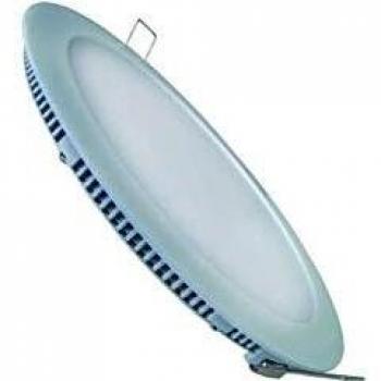 Panel LED Gris 24W con Forma Extra Plana