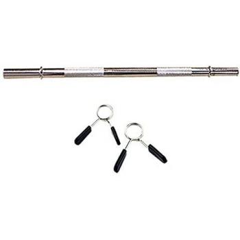 Softee 1,20 m Gewichtheberstange mit Federbefestigung