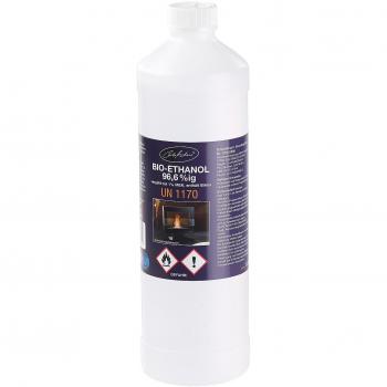 Deko‑Kamin‑Bioalkohol Carlo Milano – 1 Liter Bio‑Ethanol, TÜV‑Süd zertifiziert, geruchsneutral