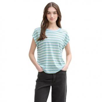 Tom Tailor Denim T-shirt Bianco Sfumato