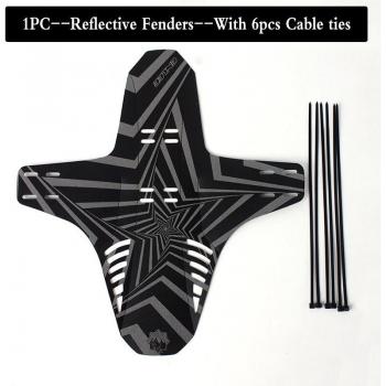 Front/Rear Reflective Bicycle Fender