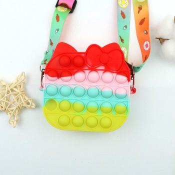 Kawaii Pop It Cat Stress Relief Bag