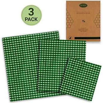 Sustainable Bee Wax Wraps, Trio Pack