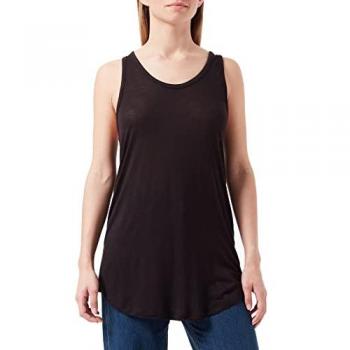 Camiseta JJXX de mujer, estilo regular, color negro