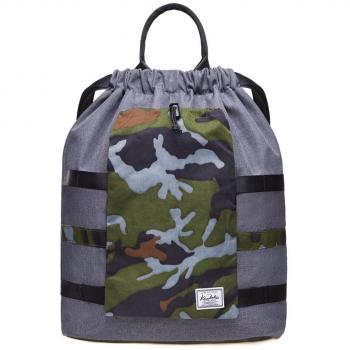 Sac de Sport KAUKKO Cordon Unisexe Gris 4