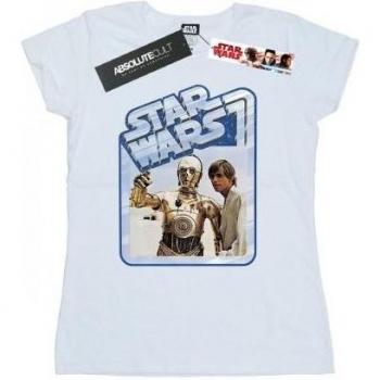 Luke and C-3PO Cosmic Cotton Blouse