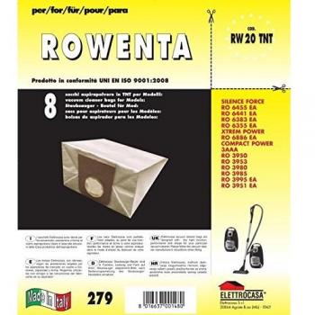 Rowenta Elettrocasa RW 20 TNT – 8‑er Beutelset für Saugsystem