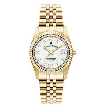 Jacques Du Manoir Women's Inspiration Roman 34mm Gold Wristwatch