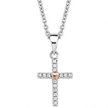 Collier Cœur Croix S.OLIVER pour Enfants 2018528