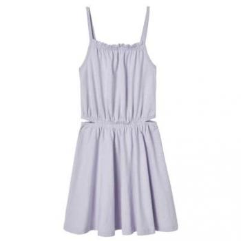 Lavender Strappy Lace Dress for Girls – 9/10Y