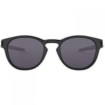 Oakley Men's Latch Sunglasses, Matte Black, 53