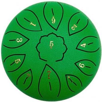 Ensemble de tambour à langue en acier 6 pouces avec bâtons