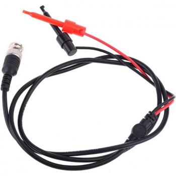 Cable de sonda de osciloscopio BNC con doble gancho