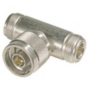 Huber+Suhner N connector adapter N socket to N plug
