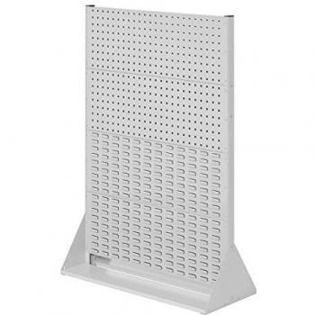 Kappes Systeme Kappes RasterPlan Stellwand Gr. 4, doppelseitig, 4 Lochplatten und 4 Schlitzplatten, Lichtgrau RAL 7035