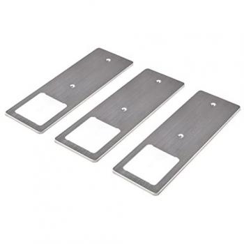 Kalb 3er Set LED Unterbauleuchte TooFlat neutralweiß Edelstahl gebürstet