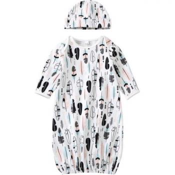 Vestido Infantil Sueño con Patrones Dibujos