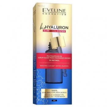 Eveline Antirrugas Bio Hyaluron 3X Retinol Soro Noturno 18 ml